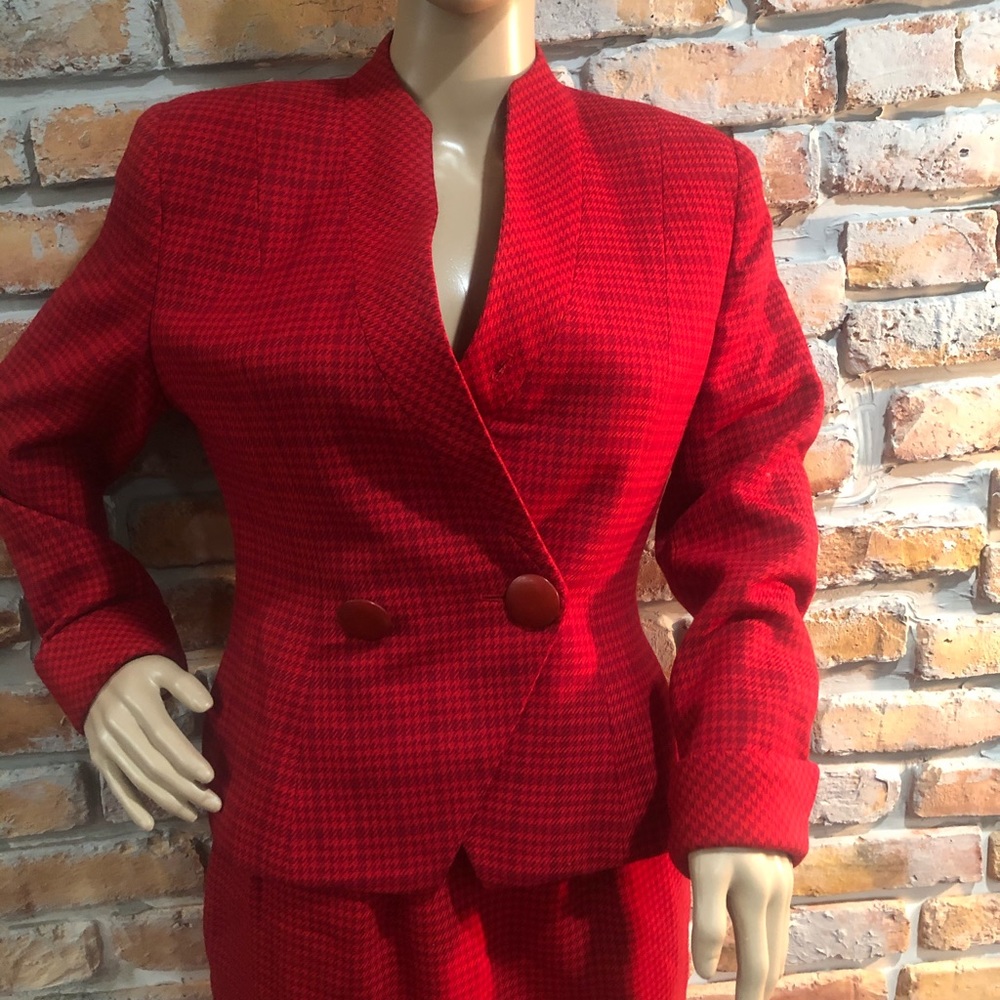CHRISTIAN DIOR 100% wool suit
